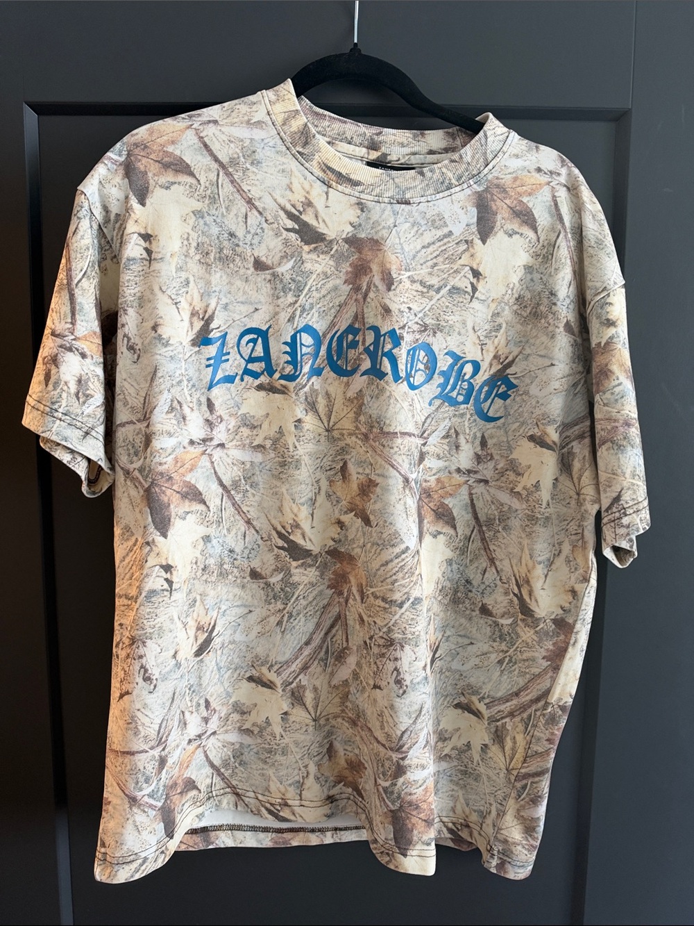 Zanerobe Beige Camo Print Men's T-Shirt